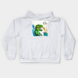 T-Rex Dentist Appointment Kids Hoodie